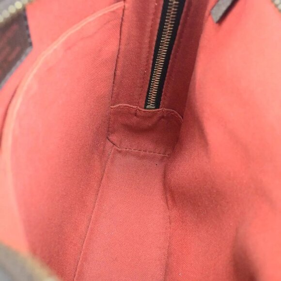 LOUIS VUITTON Olav PM Shoulder Bag Damier Ebene Leather Brown N41442 31YG510 - Picture 10 of 15